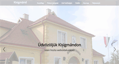 Desktop Screenshot of kisigmand.hu